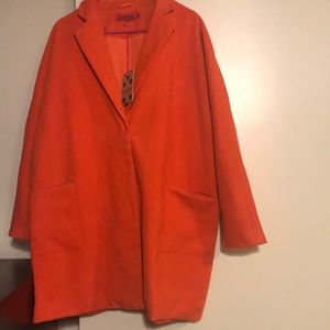 Oversized boyfriend coat